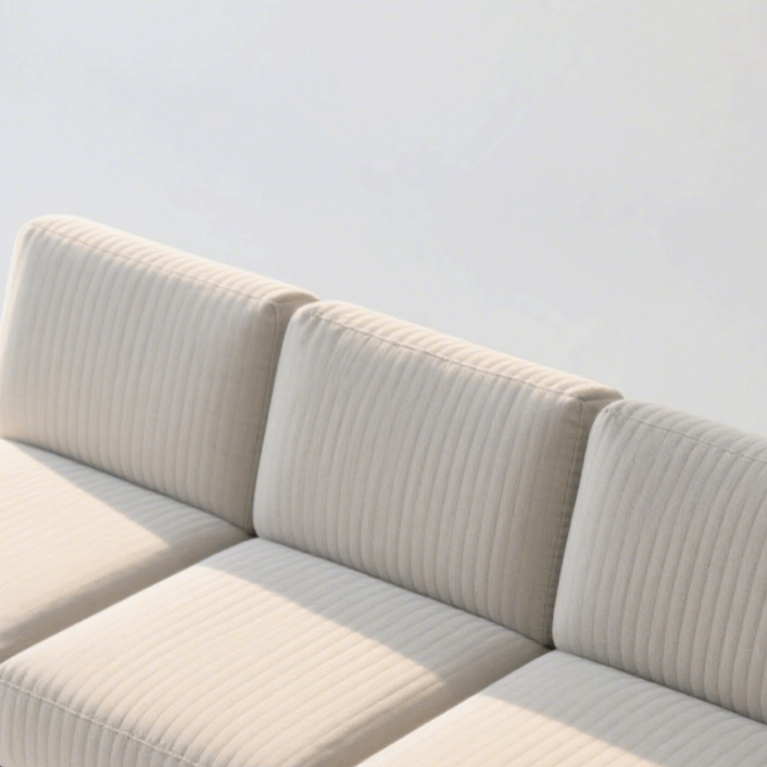 Flexibles modulares Sofa aus hochwertigem Stoff