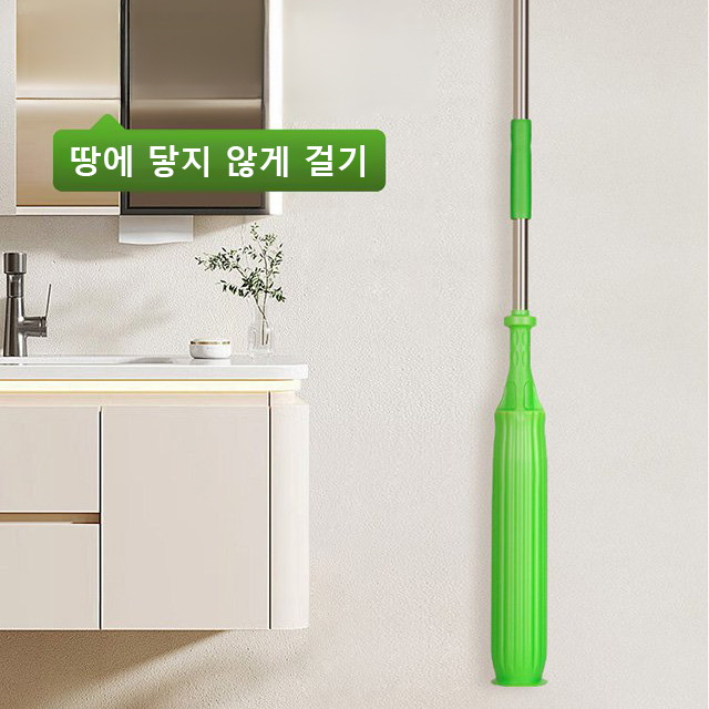 【1초 탈수】대나무 섬유 자동 회전 걸레