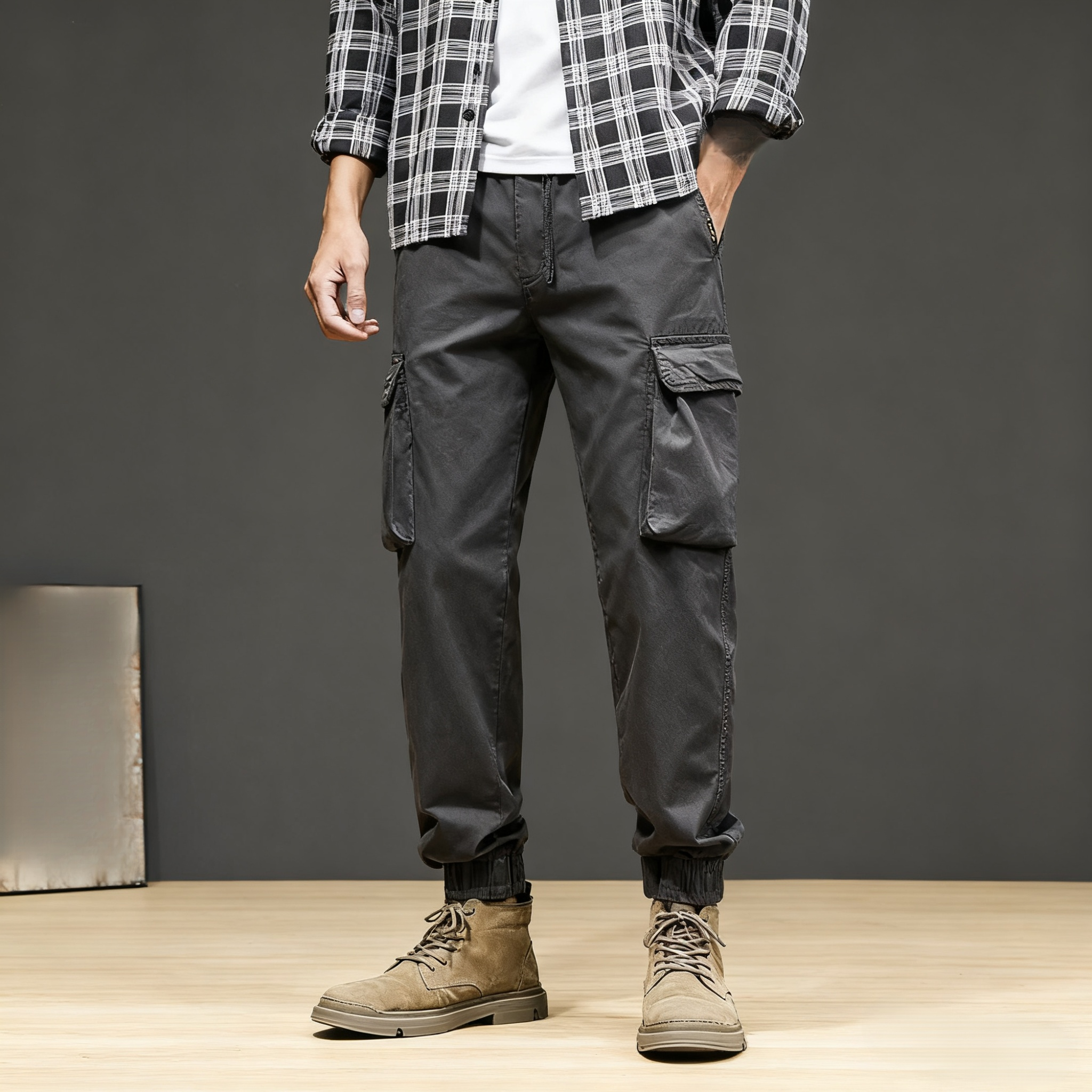 Vielseitige Freizeithose für Herren mit lockerer Passform
