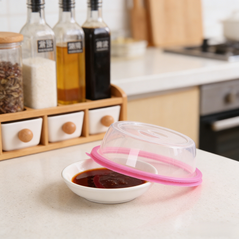 Silikonowa pokrywka do misek na żywność, do mikrofalówki, odporna na olej