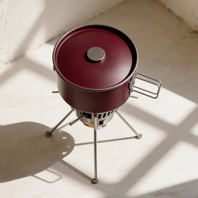 多機能ガスキャンピングコンロ