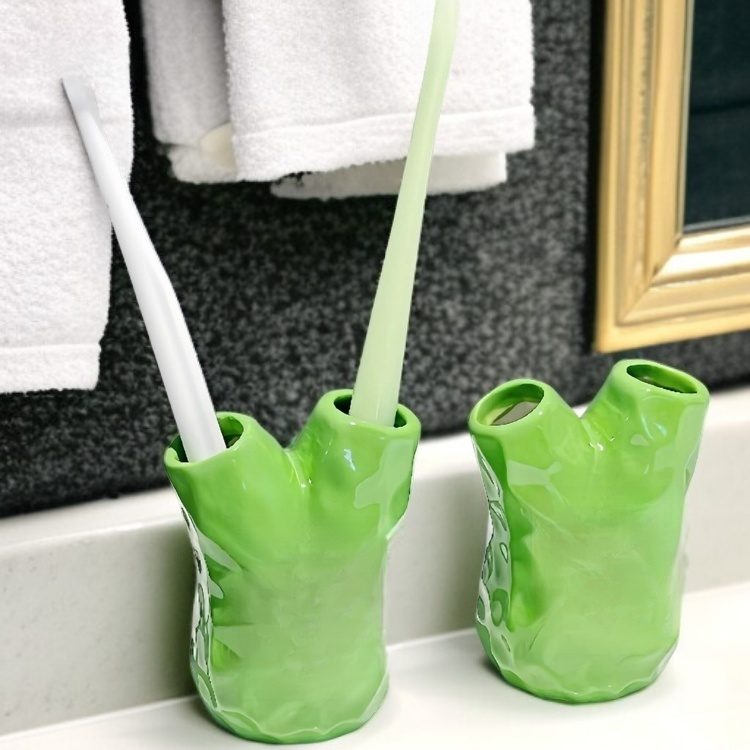 زينة مكتب من الراتنج بعيون كبيرة