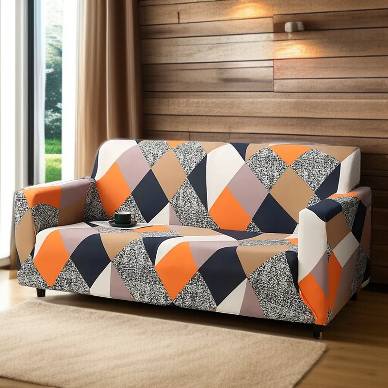 Premium Stretch Sofa Cover Light Luxury Style