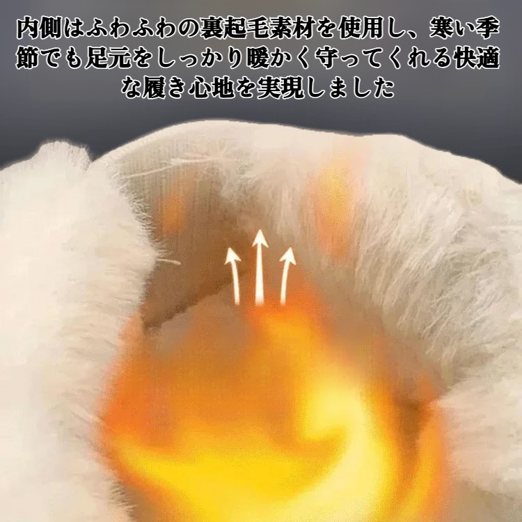 韓国風の暖かいハイカットブーツ