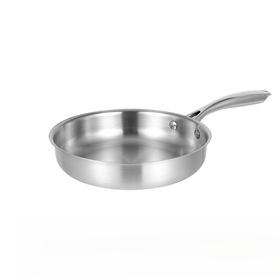 Uncoated Non-Stick Frying Pan