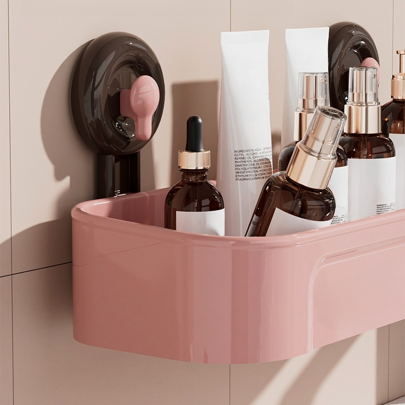  Estante de pared con ventosa, sin necesidad de taladrar