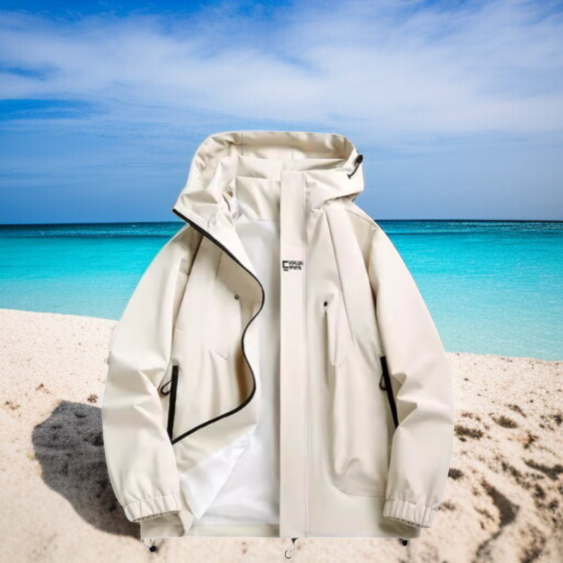 남성 아웃도어 트레이닝 봄가을 얇은 코트 방수 야상 트렌치코트 자켓 아웃도어 바람막이 트레이닝복