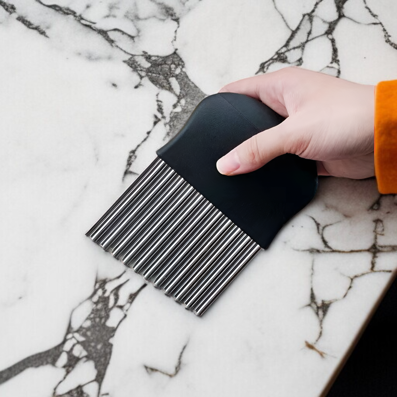 Rostfreies Wellenmesser aus Edelstahl für Obst und Gemüse