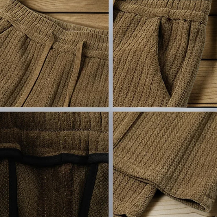 ウエストゴム美脚ワイドパンツ