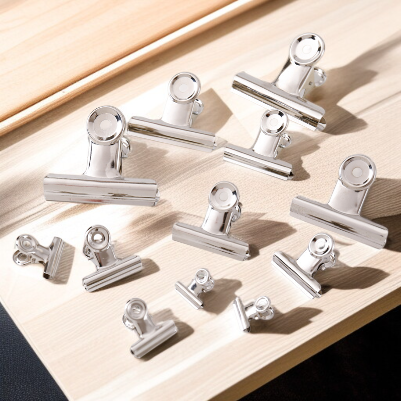 Multifunctional stainless steel long binder clip