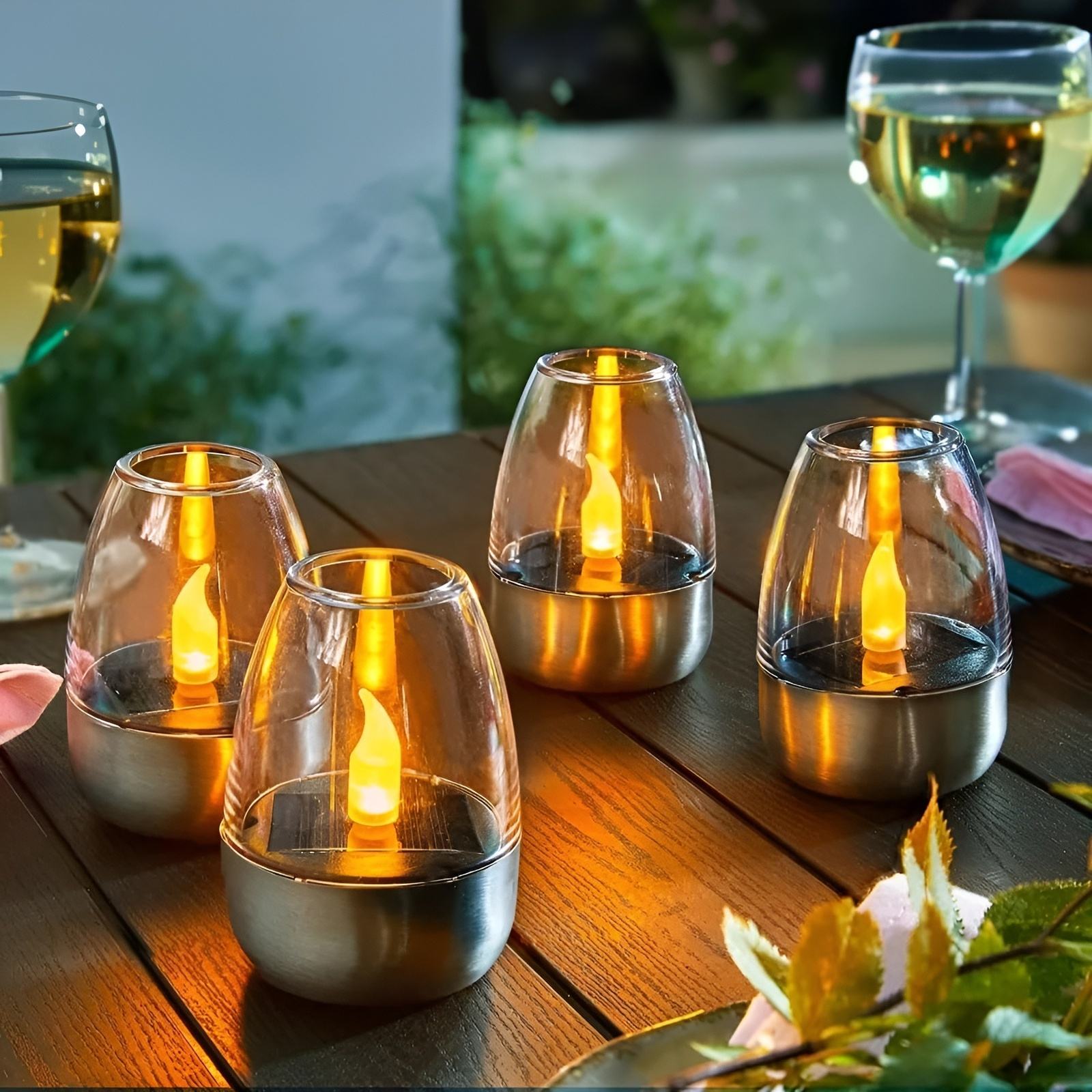 Lámpara LED para césped y jardín, decoración de ambiente y paisaje