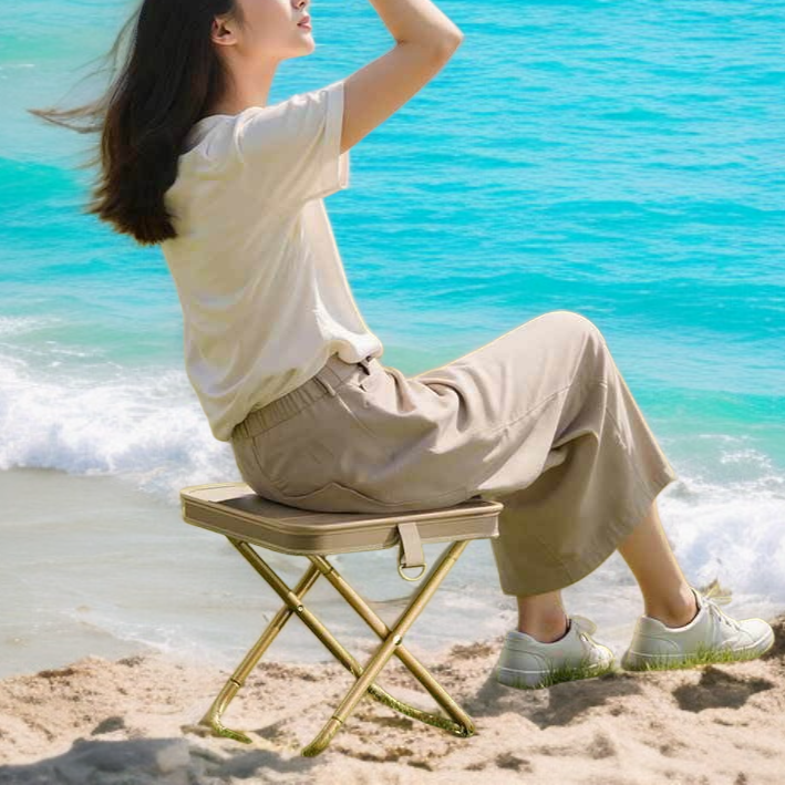 야외 활동에 적합한 접이식 백팩 체어