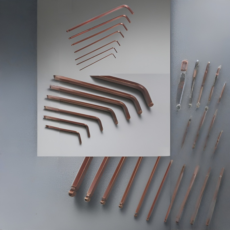 China High Quality Carbon Steel Hex Wrench  Zinc Allen Hex Key of Hardware Tools