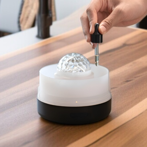 星空プロジェクター アロマディフューザー ギフト USBプラグイン 大容量ミスト カラフル ロマンチック アンビエントライト 加湿器