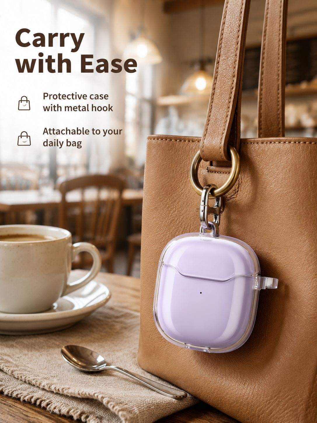 Easy pairing Bluetooth earbuds with smart touch control