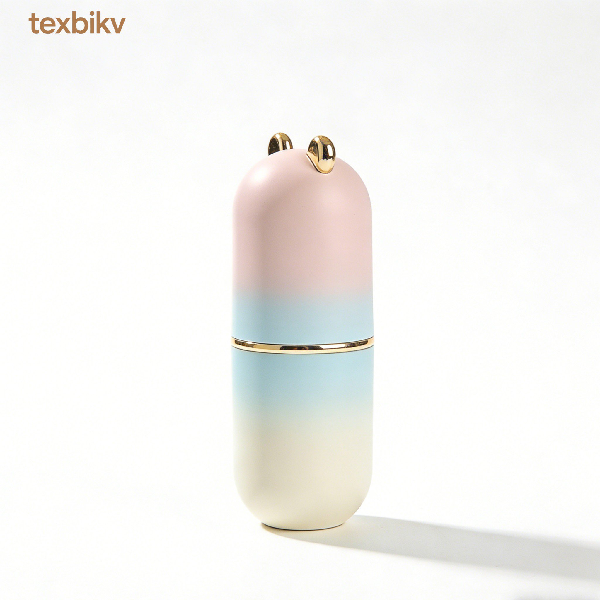 携帯用メイクブラシ収納ケース3個セットの全体画像