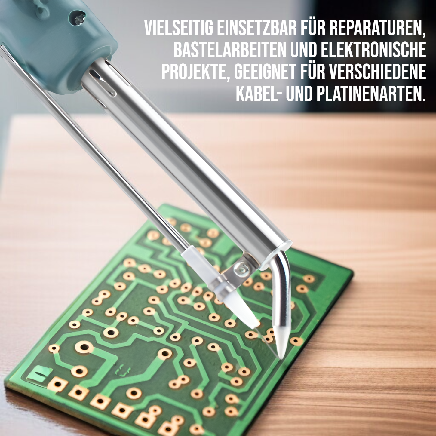 Leitungsplatte Schweißpistole beim Löten von Leiterplatten