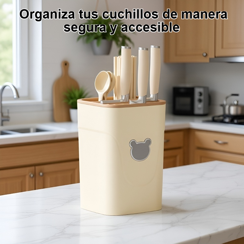 Porta cuchillos de cocina para el hogar