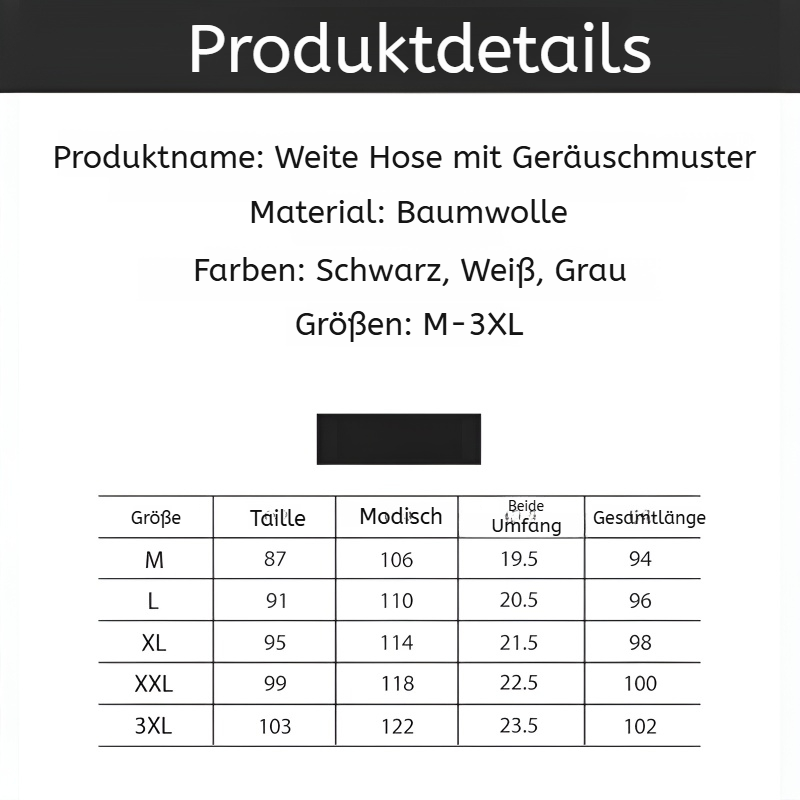 Praktische Taschen der Herren Freizeithose