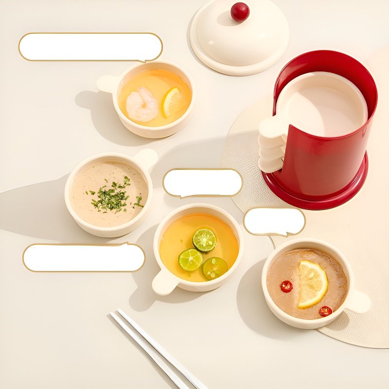 จานใส่เครื่องปรุงบาร์บีคิว