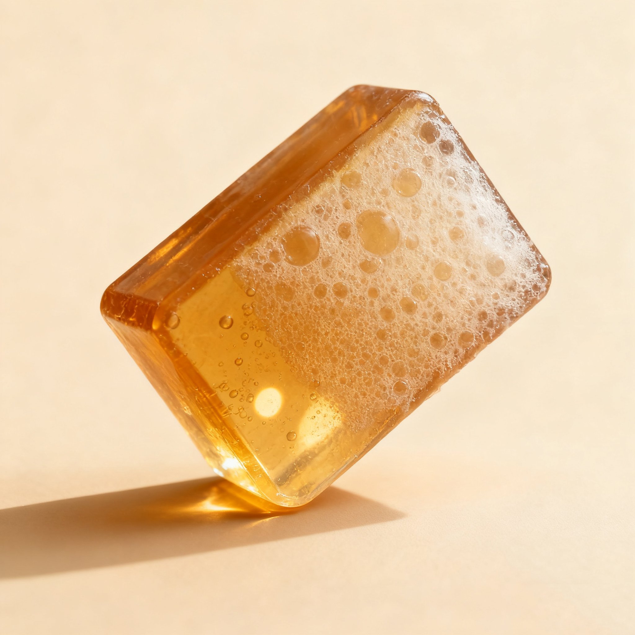 Balení tří kusů jantarového mýdla