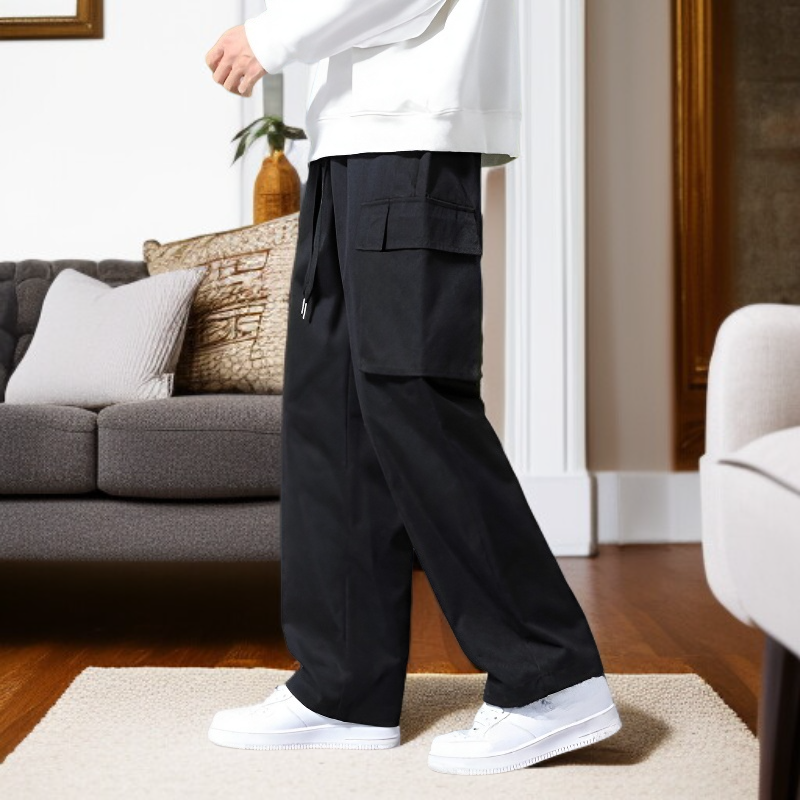 일자형 카고 팬츠