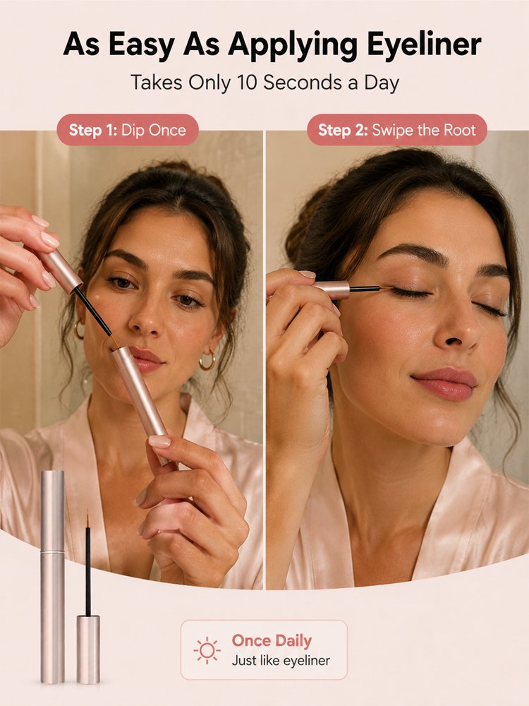 Volumizing Curling Long-Lasting Lash Growth Serum