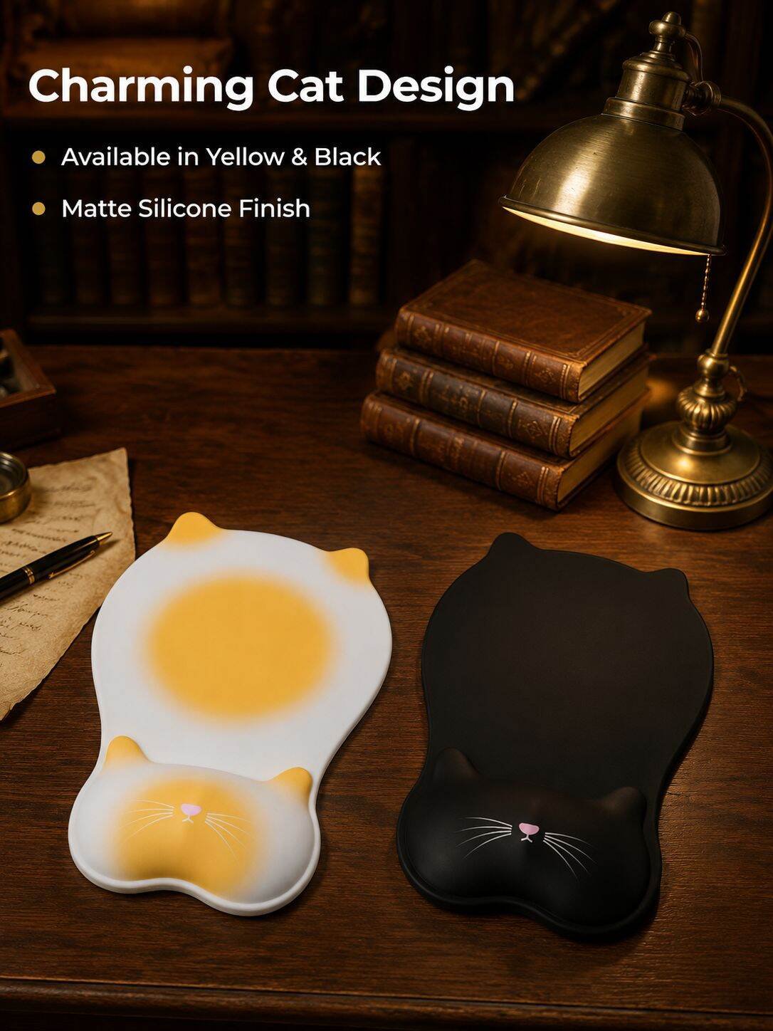 Cute Cat Non-slip Silicone Mouse Mat