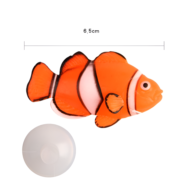 가정용 야광 시뮬레이션 광어 물고기 수조 꾸미기