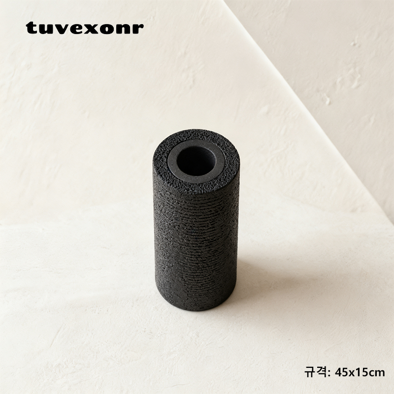 스트레칭을 위한 견고한 폼 롤러 디테일
