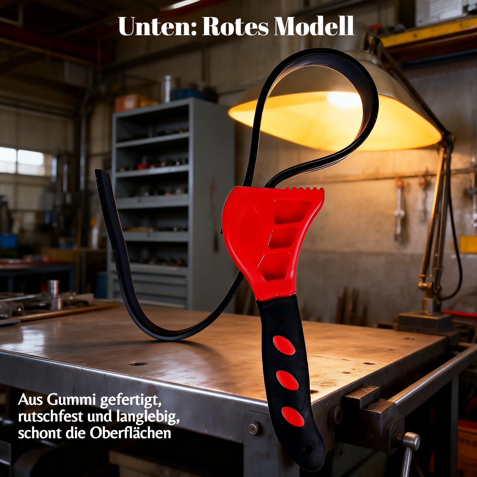 Detailansicht des verstellbaren Öffners