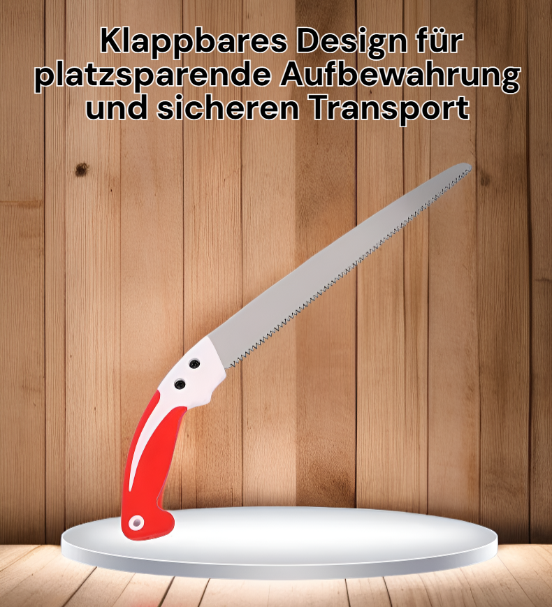 Garten-Obstbaum-Gartensäge mit ergonomischem Griff