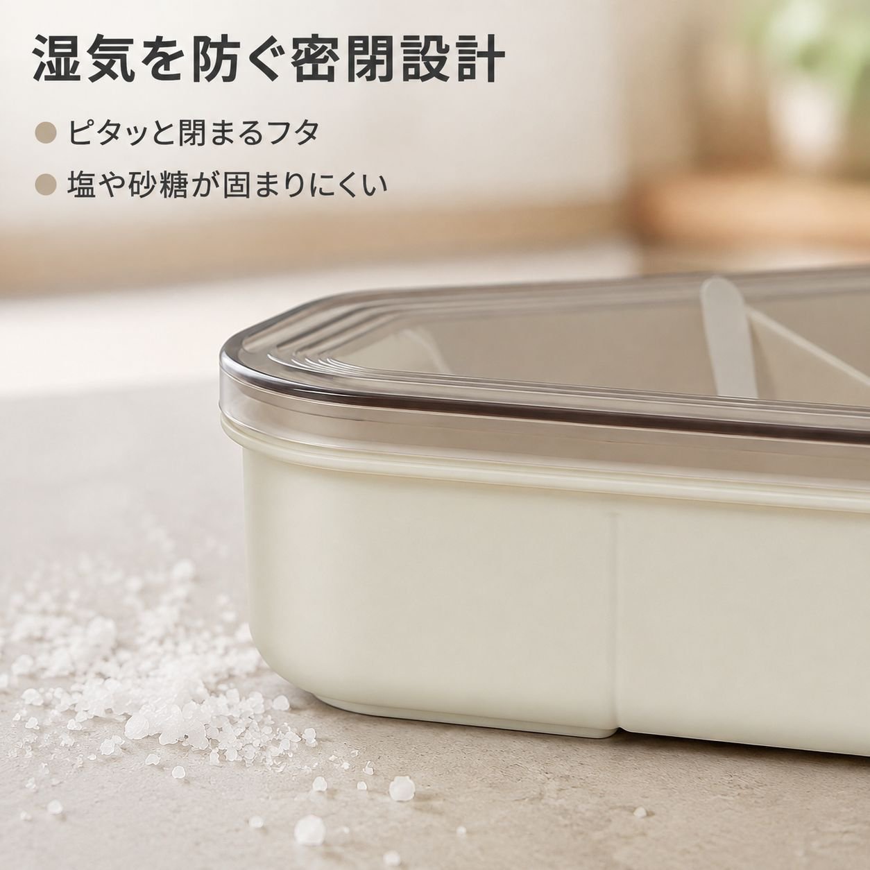 家庭用多仕切りスパイス収納ボックス