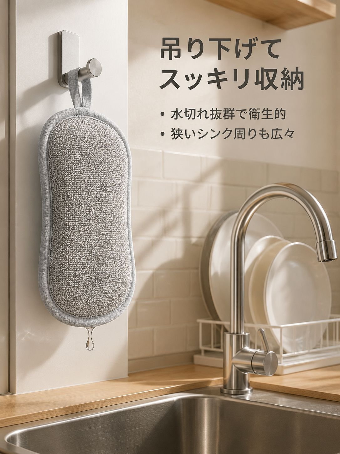 八字銀線多色無傷鍋食器洗い神器