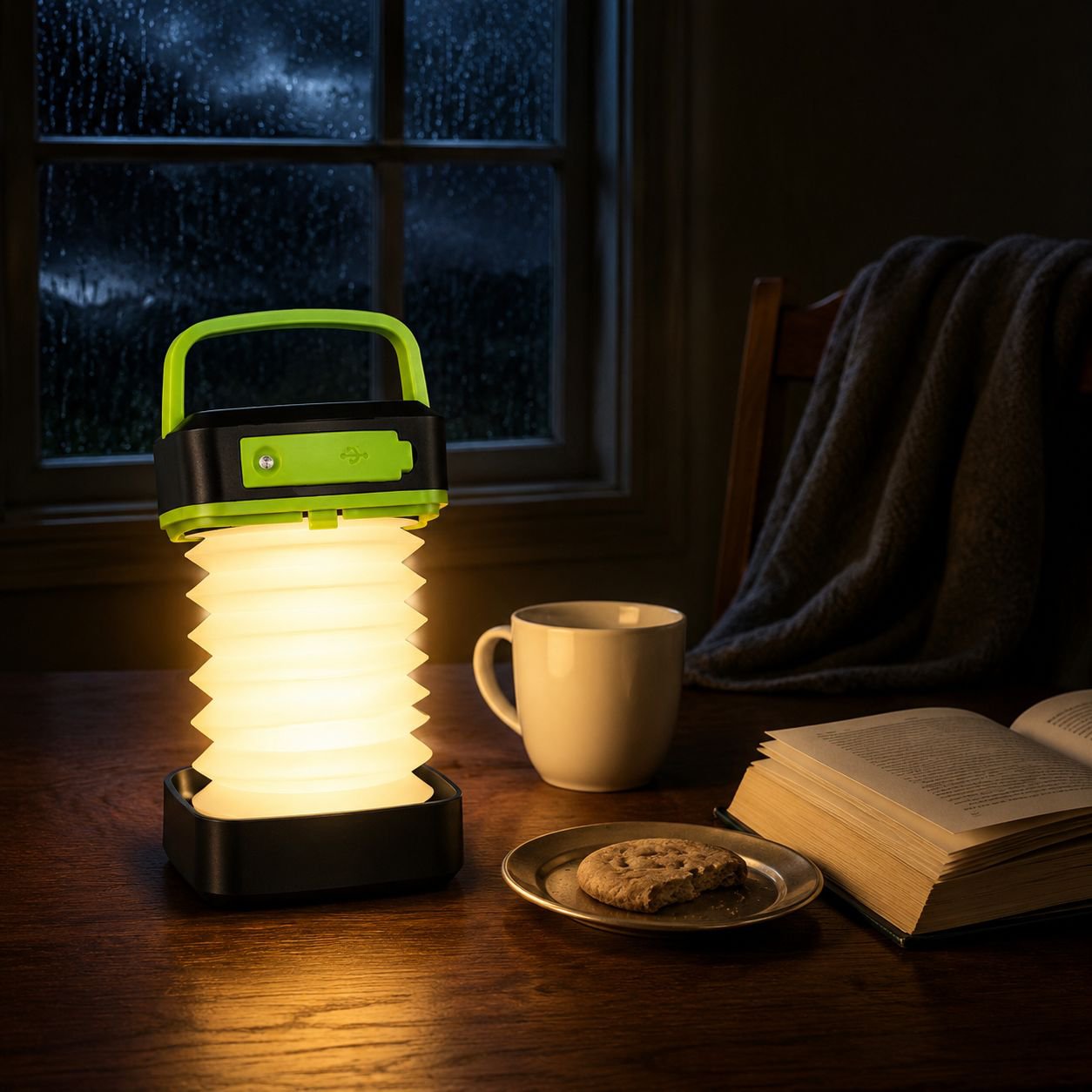 Multi-functional Portable Camping Light Solar Emergency Lamp