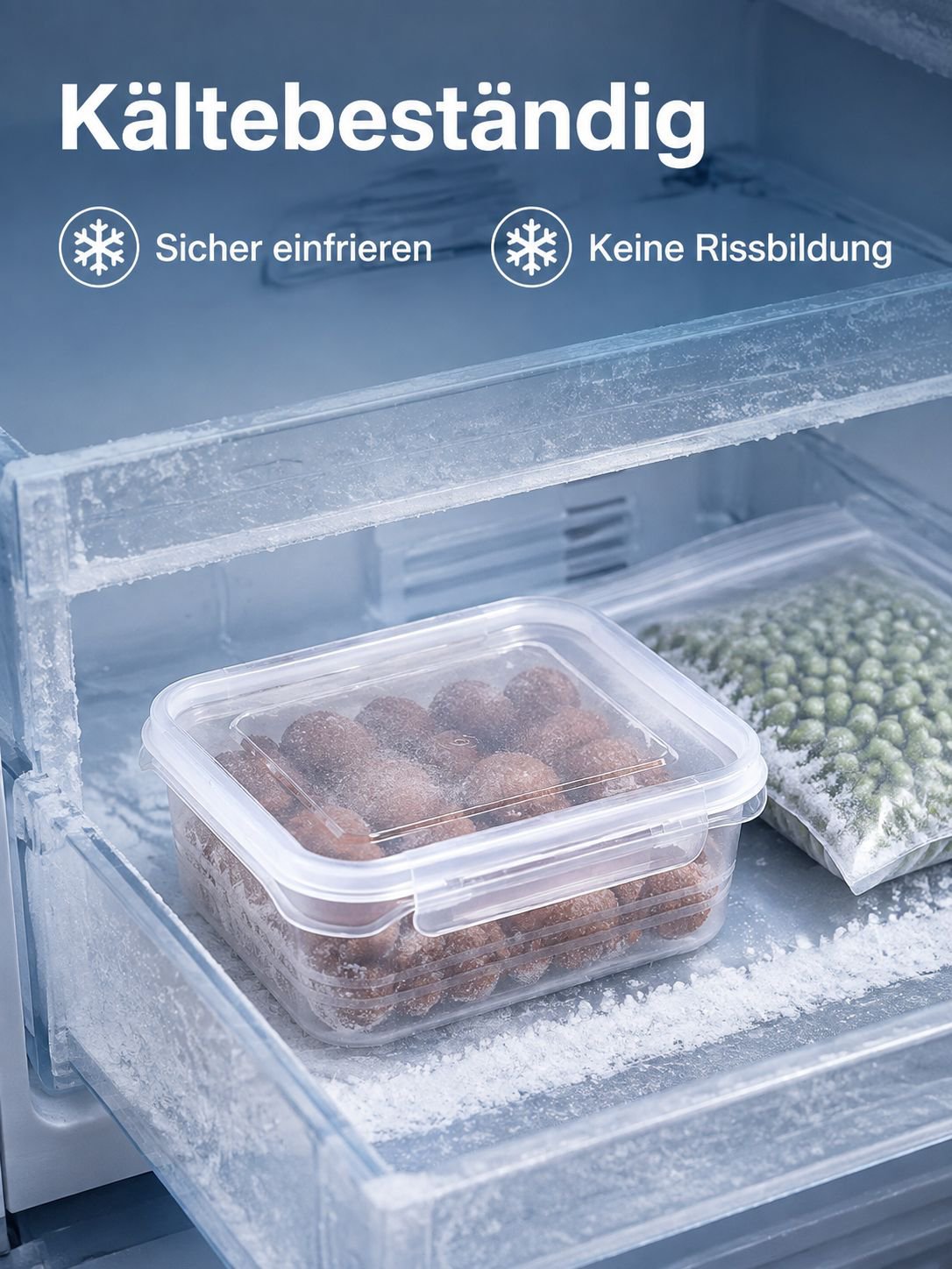 Lebensmittelechte PP Frischhaltebox