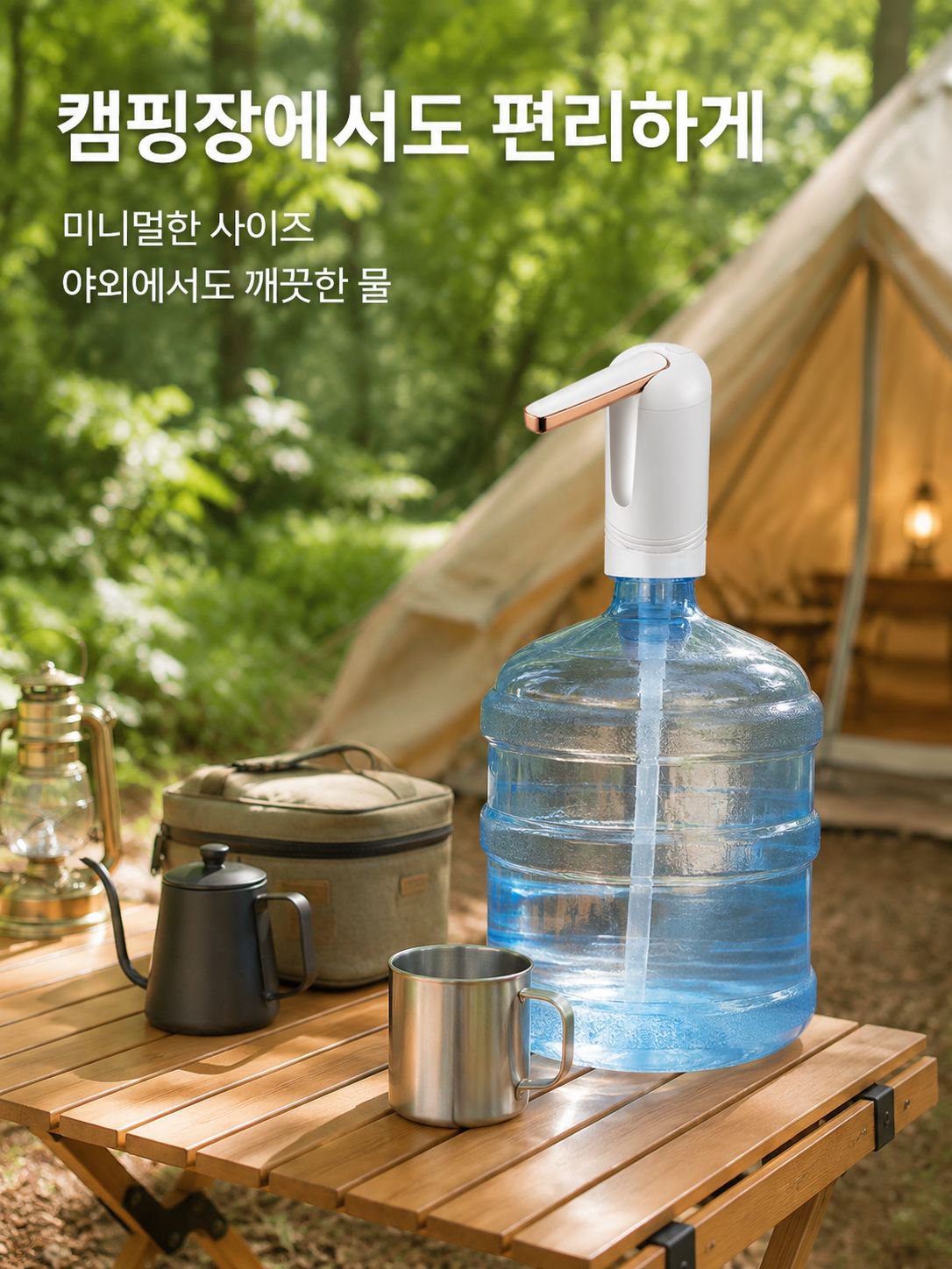  전동 정수기 물펌프