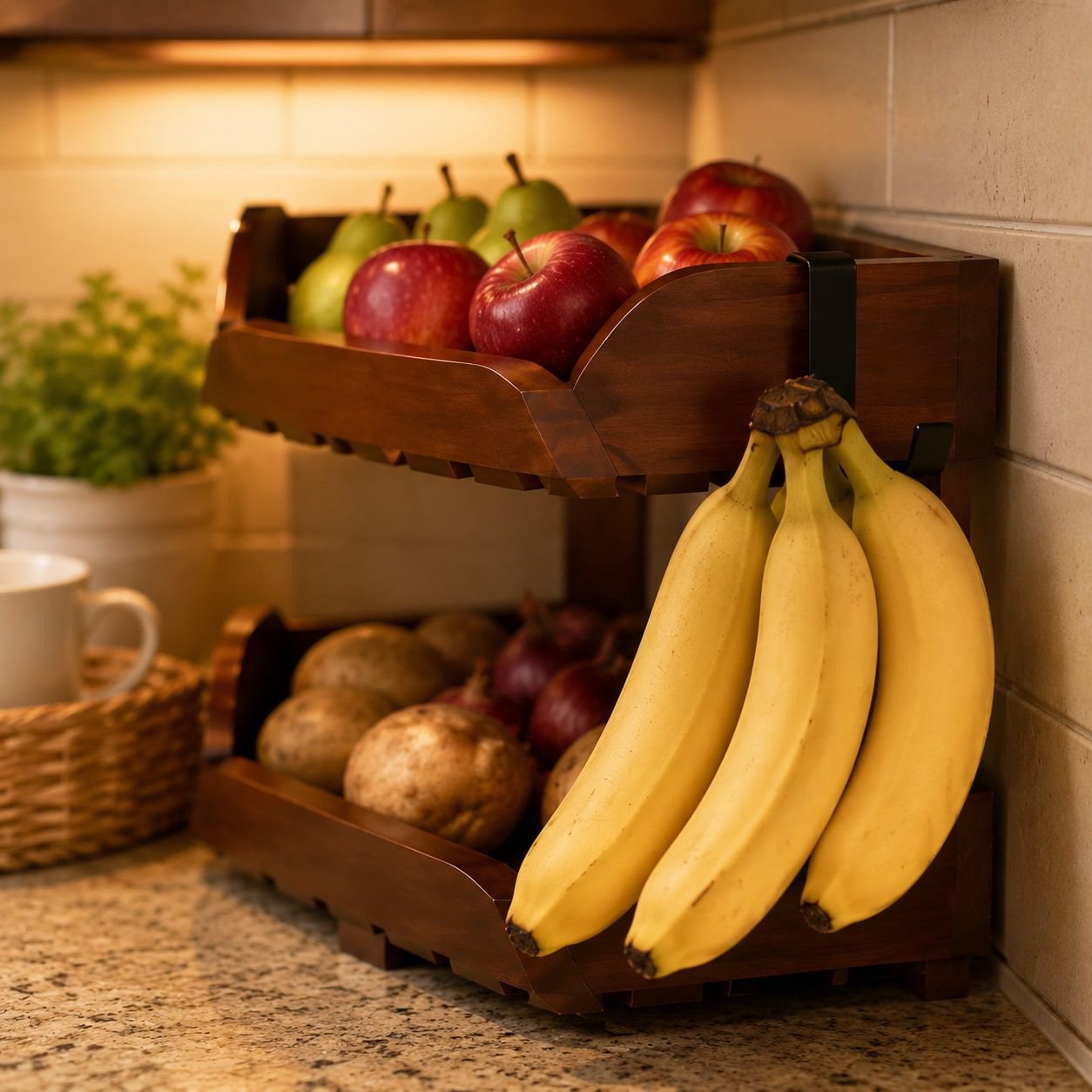 Estante de almacenamiento para bocadillos de cocina