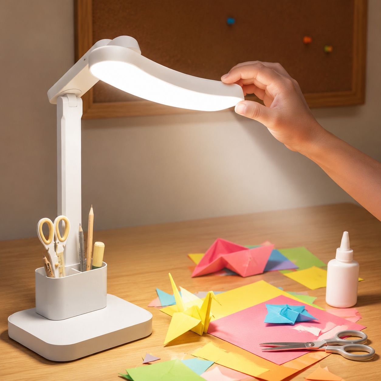 Tischlampe mit einstellbarer Helligkeit