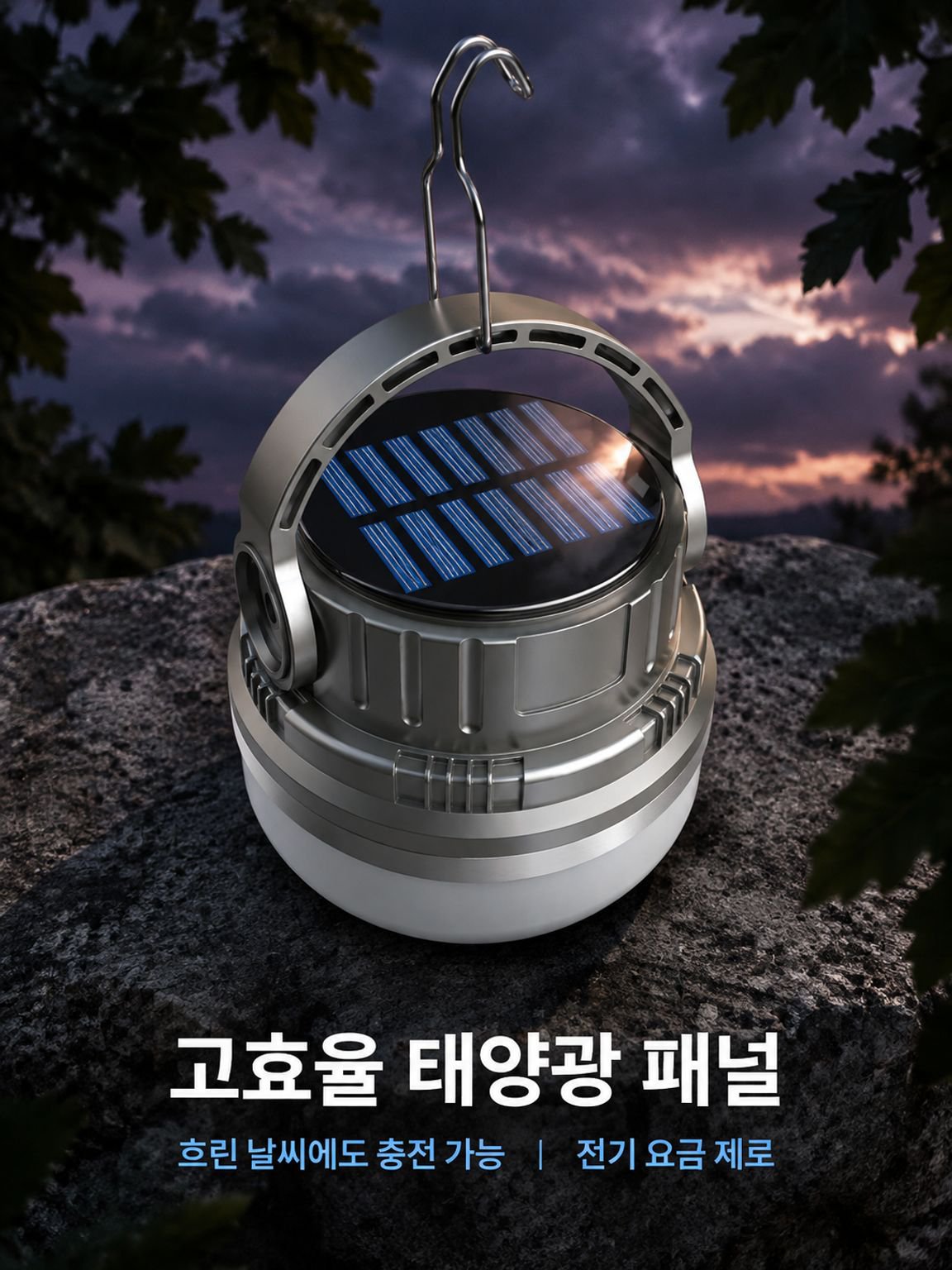태양열 충전 에너지 절약 야시장 조명등 야외 조명