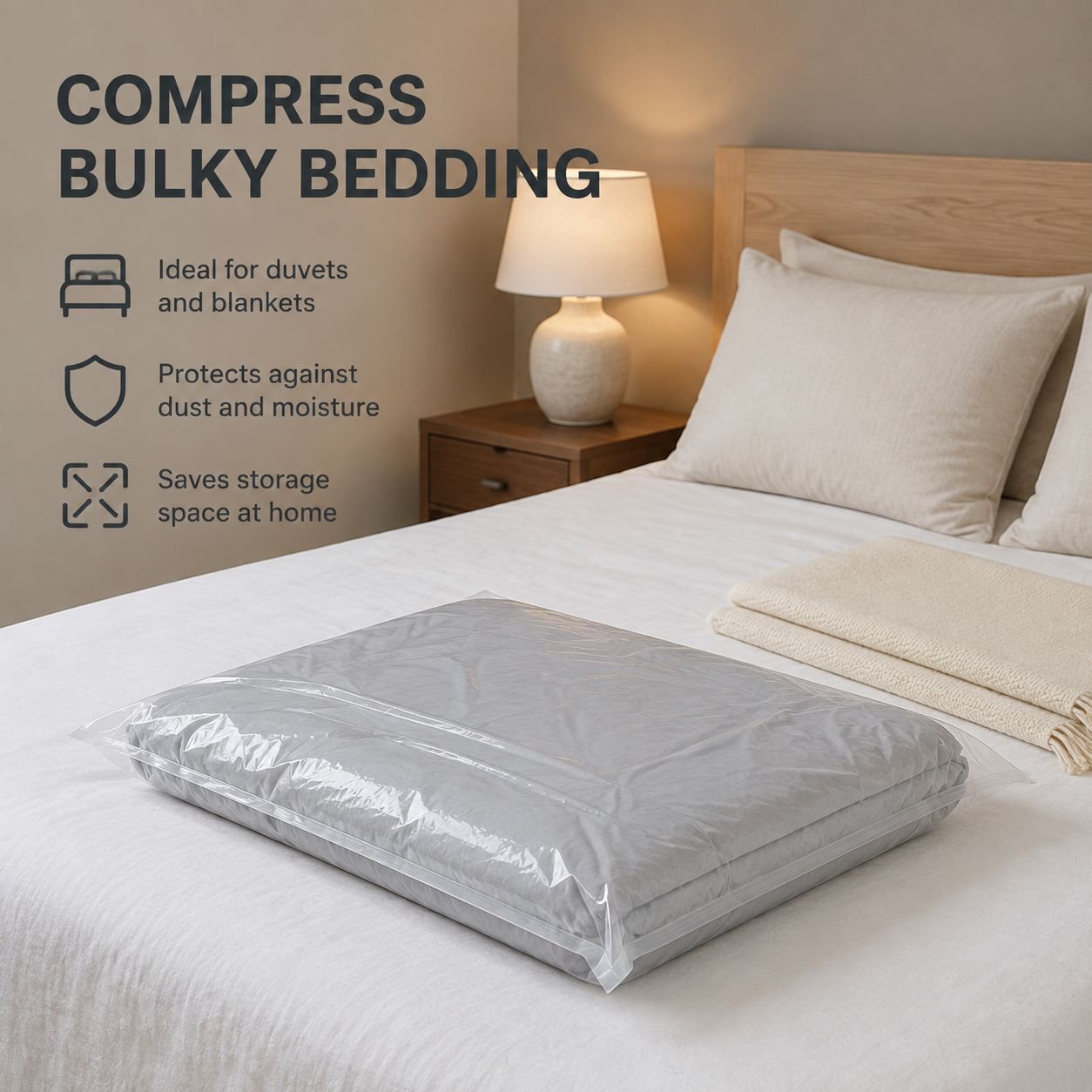 Household Clothes Compression Storage Bag