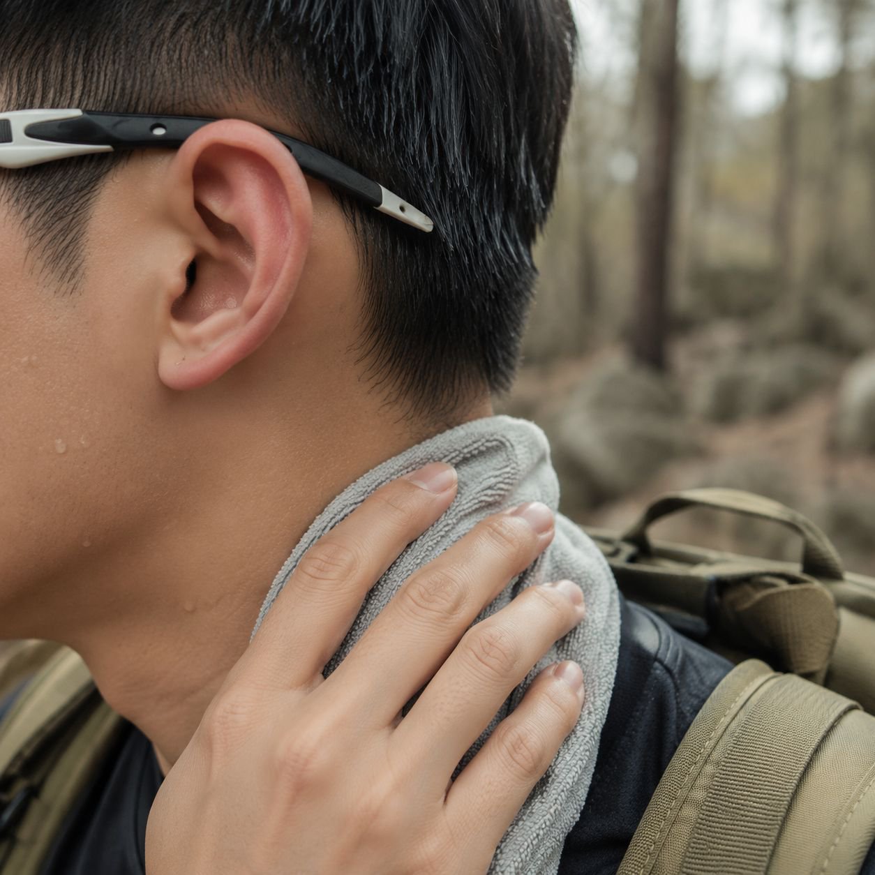 Easy-to-install anti-slip sleeves for eyewear arms