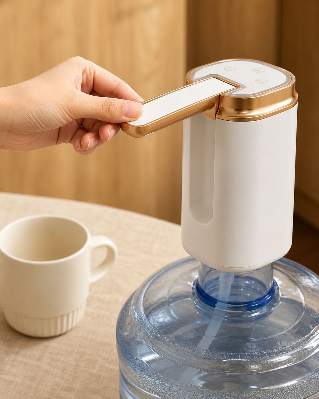 Mini Portable Electric Water Pump for Bottled Water, Home Suction Device