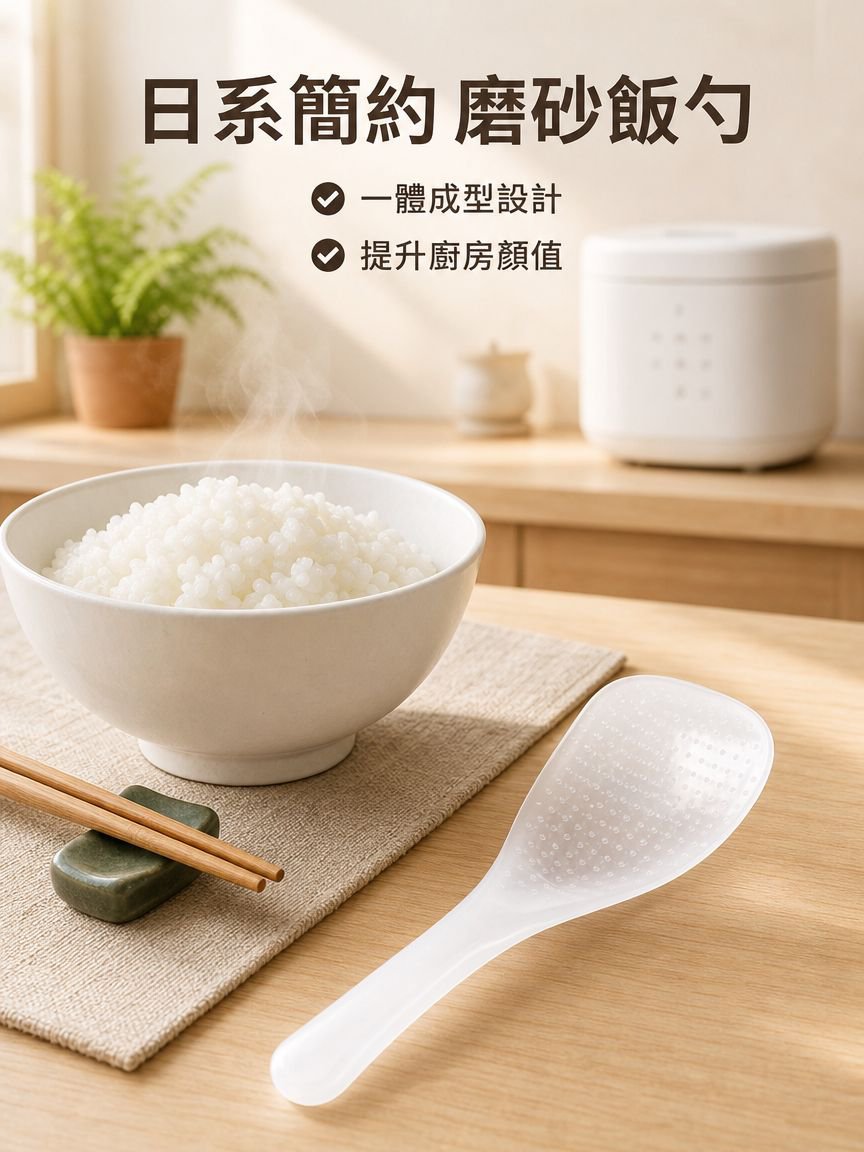 透明防沾米飯勺