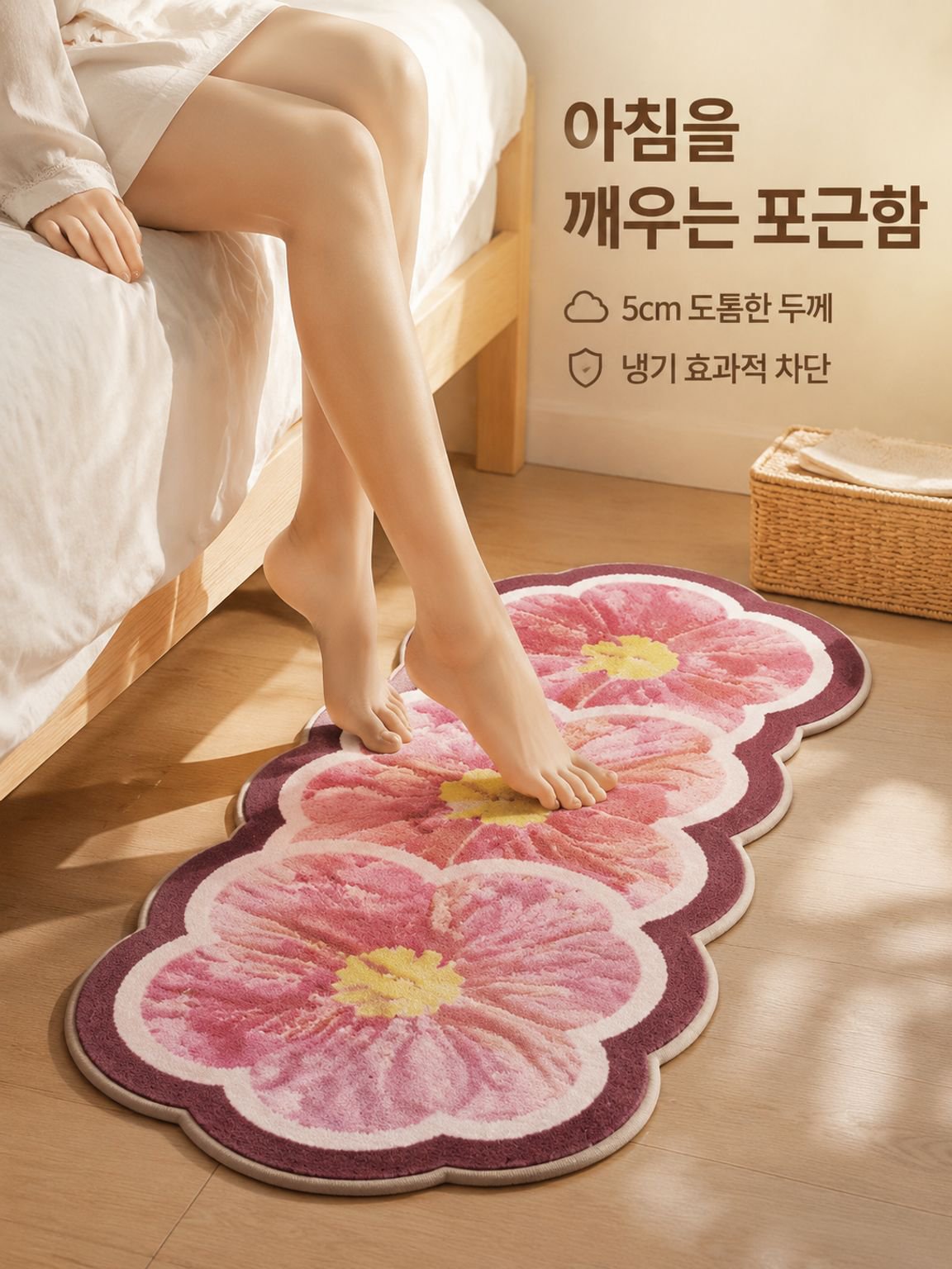 침실용 롱 담요