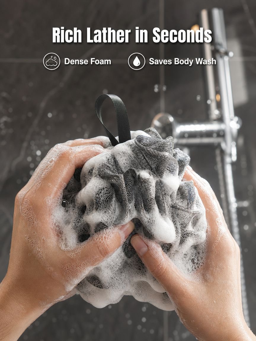 Bath Sponge Ball