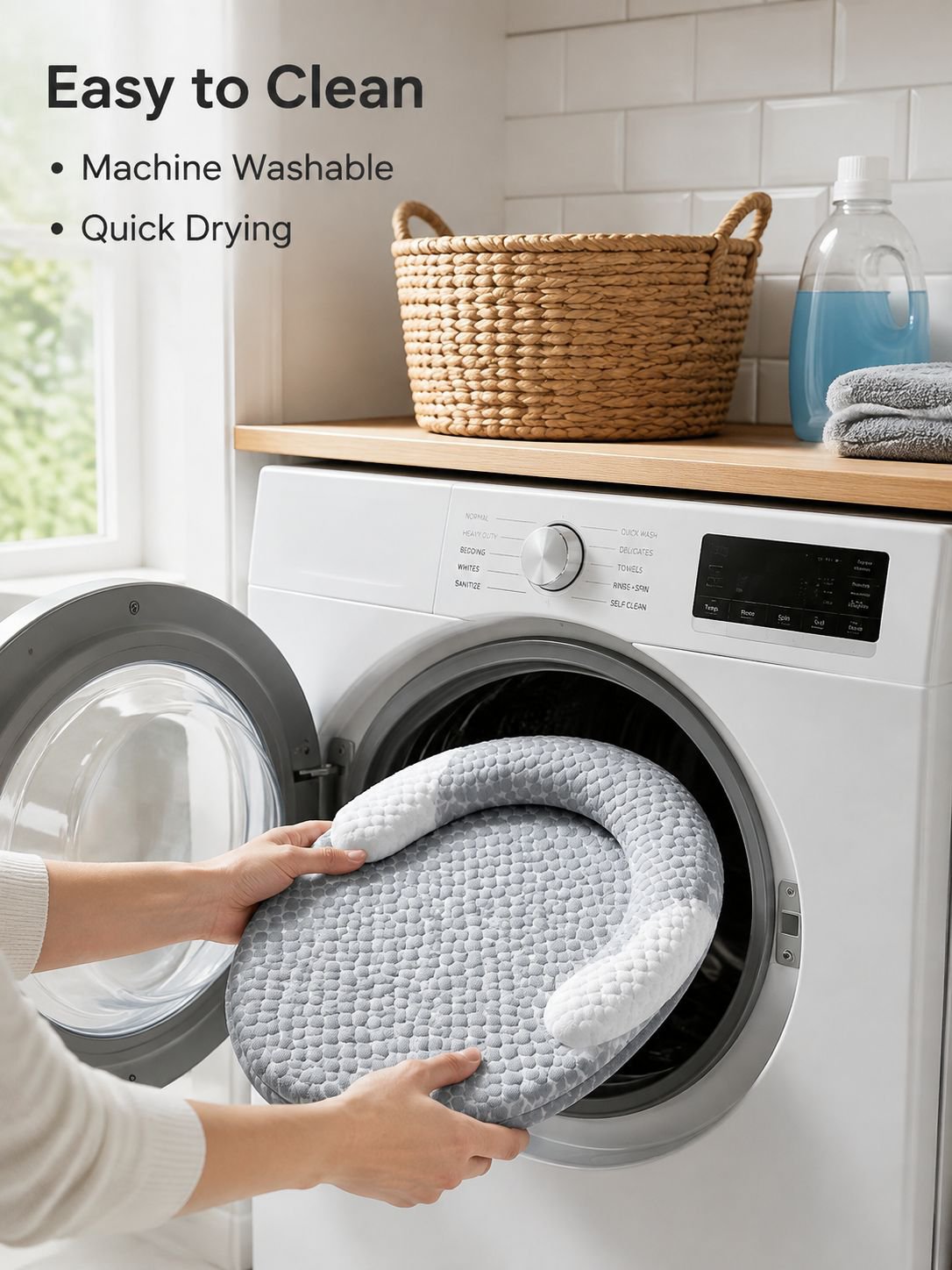 Pet washable cooling bed