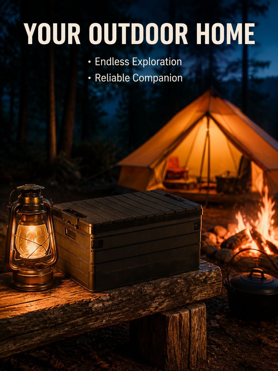 Complete camping tent and gear bundle for outdoor enthusiasts