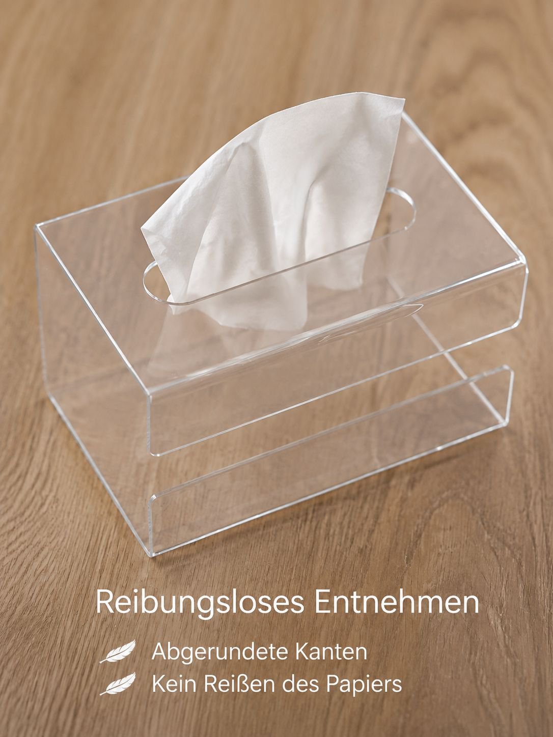 Praktische Taschentuchbox als Tischdekoration