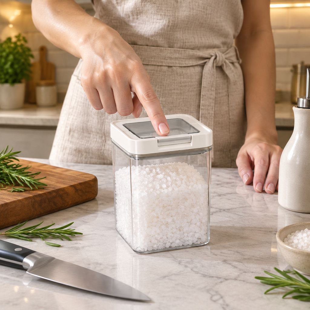 다용도 식품 밀폐 유리 용기
